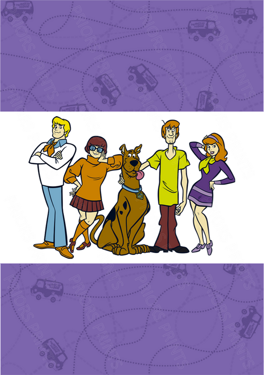 Scooby-Doo Chocolate Bar Wrapper- Plain (No Text)