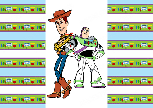 Toy Story Chocolate Bar Wrapper- Plain (No Text)