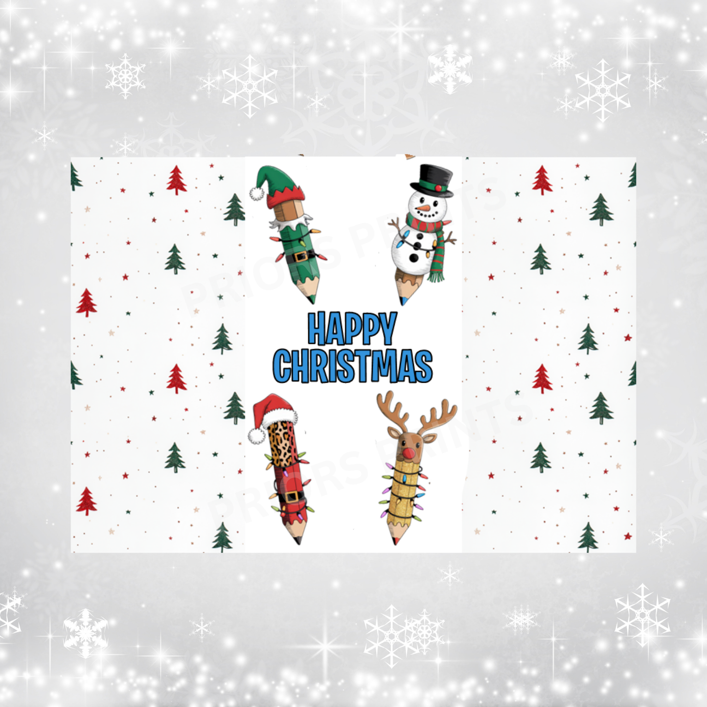 Teacher Christmas Chocolate Bar Wrapper