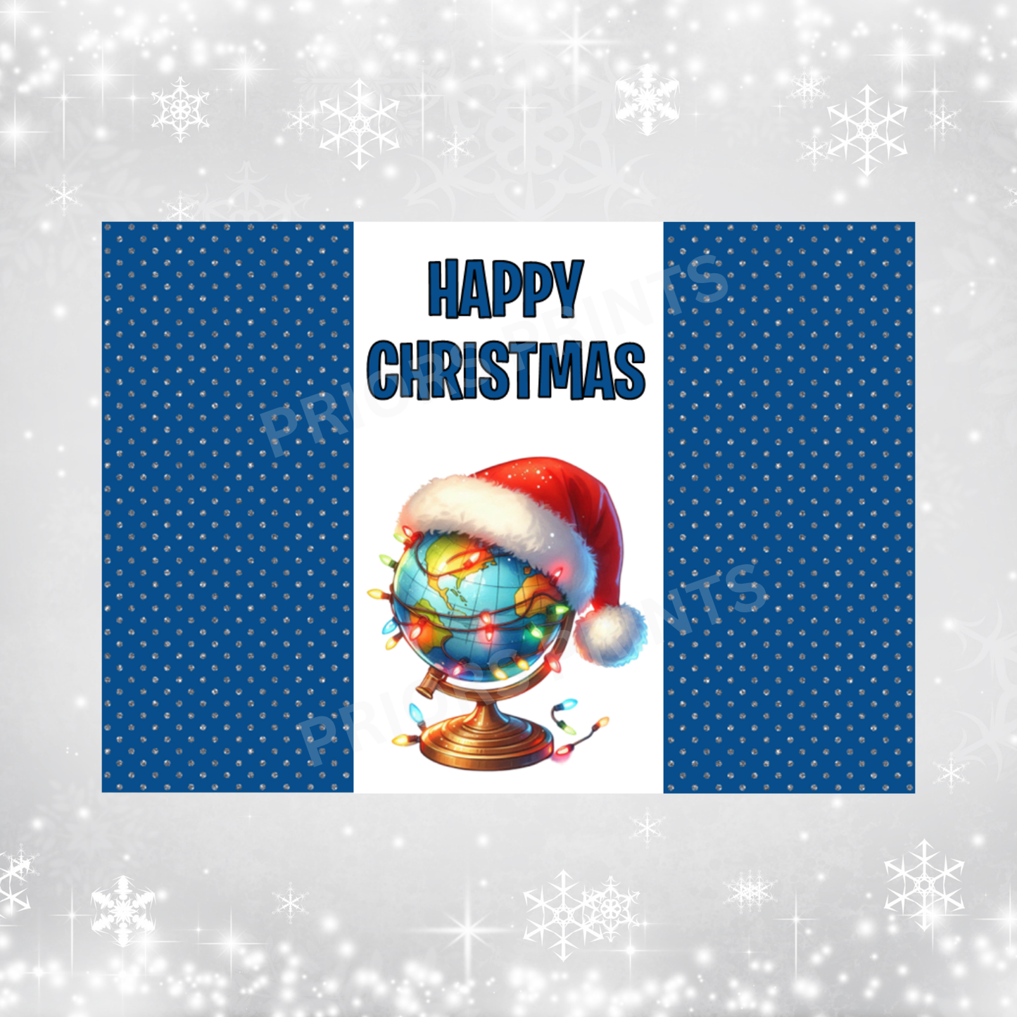 Teacher Christmas Chocolate Bar Wrapper