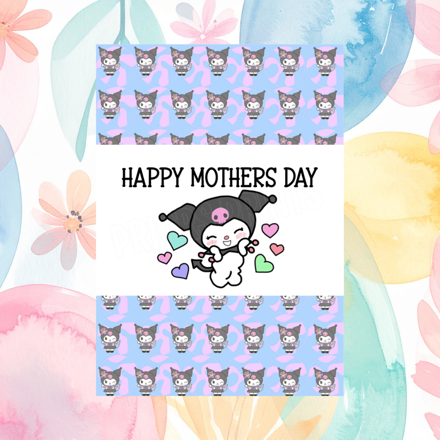 Hello Kitty & Friends Happy Mothers Day Chocolate Bar Wrapper I Sanrio I My Melody I Cinnamoroll I Kuromi