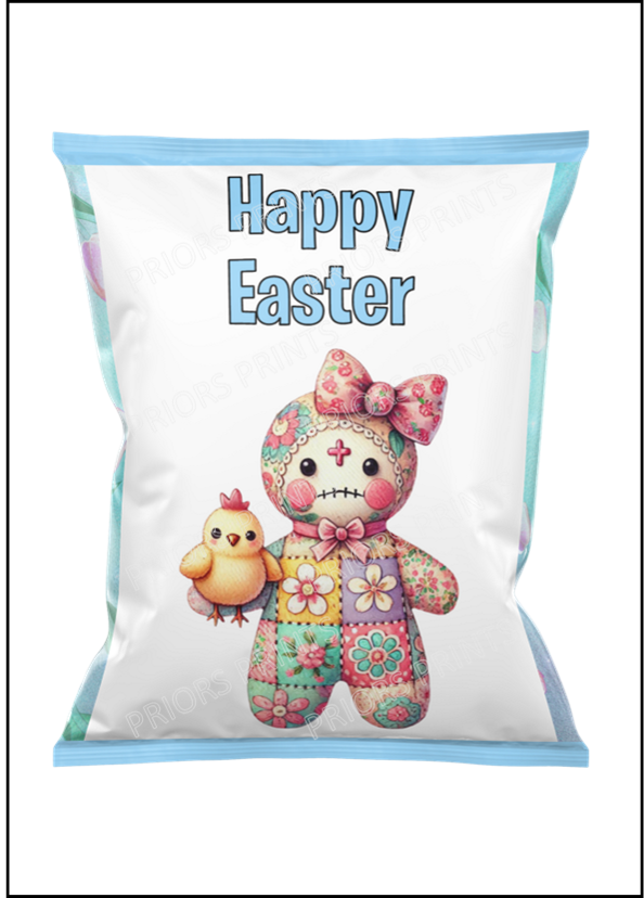 Easter Voodoo Dolls Treat Packets (Medium Sized)