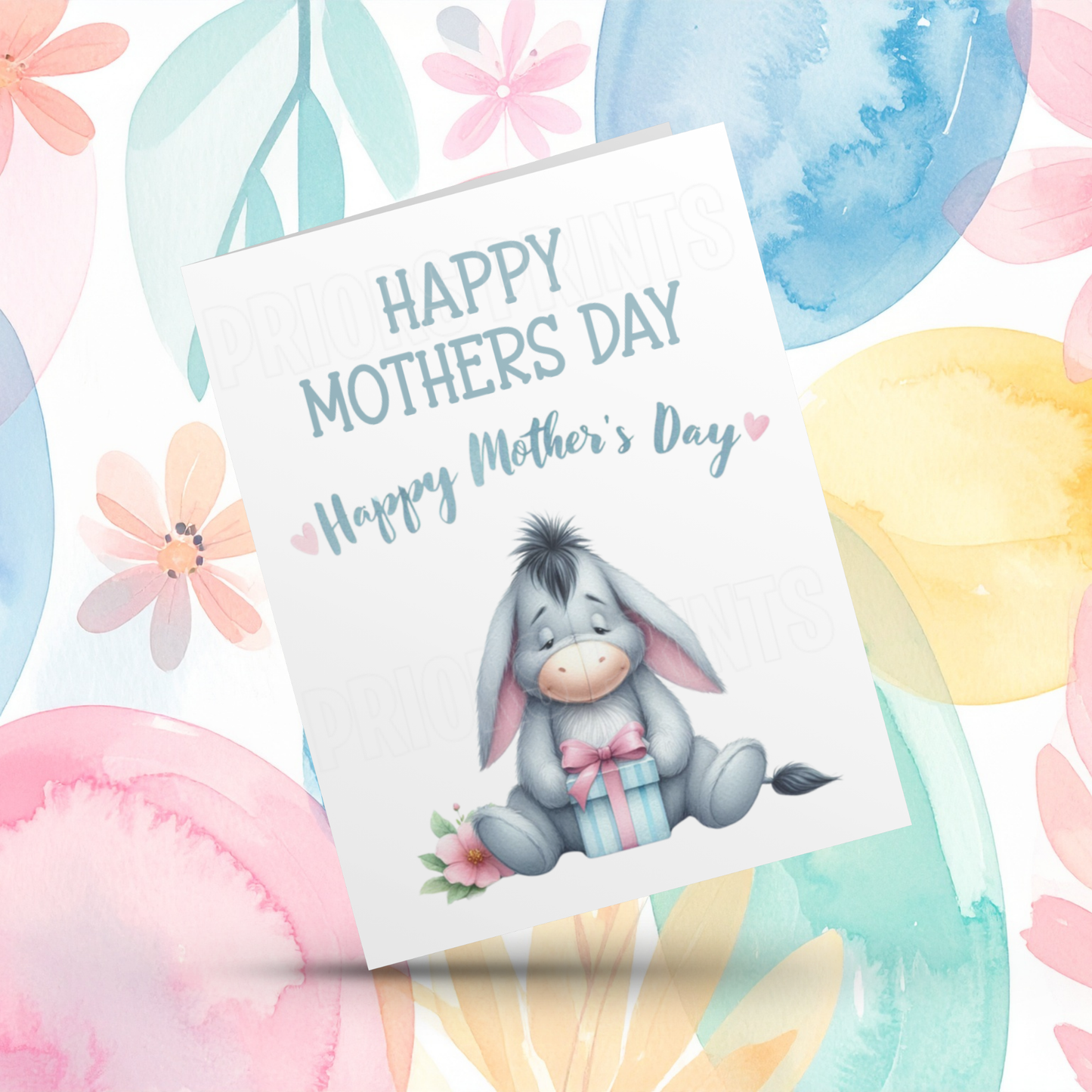 Mixed Character Happy Mothers Day Card