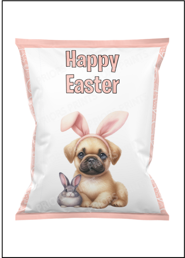 Easter Animals with Bunny Ears Treat Packets (Medium Sized)