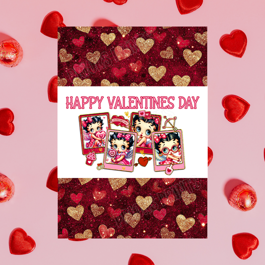 Cute Character Valentines Day Chocolate Bar Wrappers I Groot I Eeyore I Spiderman I Stitch I Sonic I Winnie The Pooh I Minnie Mouse