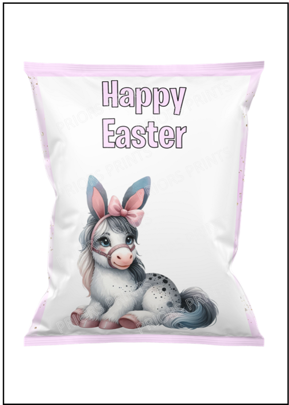 Easter Animals with Bunny Ears Treat Packets (Medium Sized)