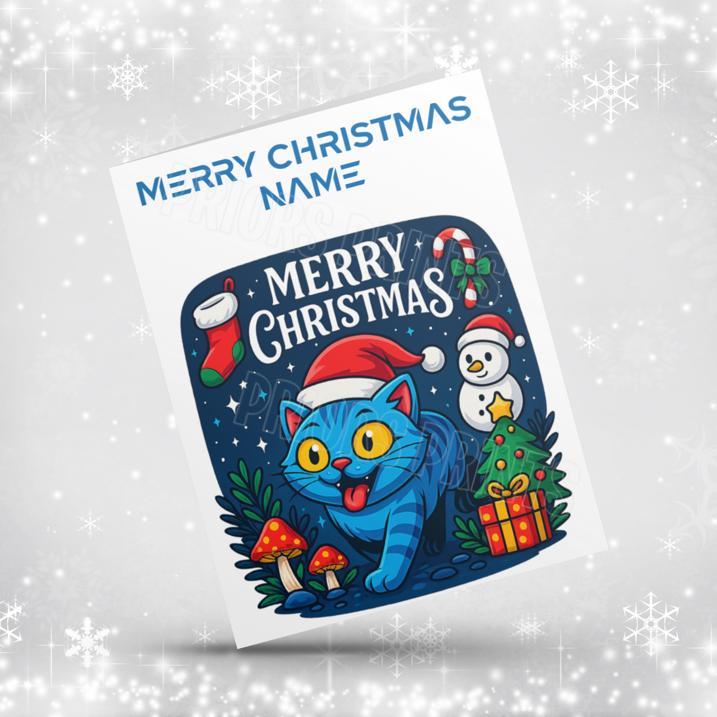 K Pop Demon Hunters Personalised Christmas Card NEW