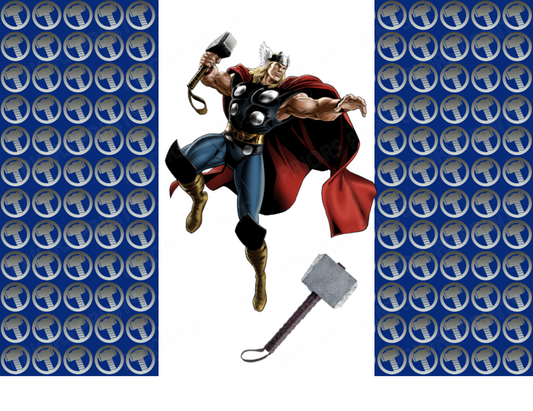 Thor Chocolate Bar Wrapper- Plain (No Text)