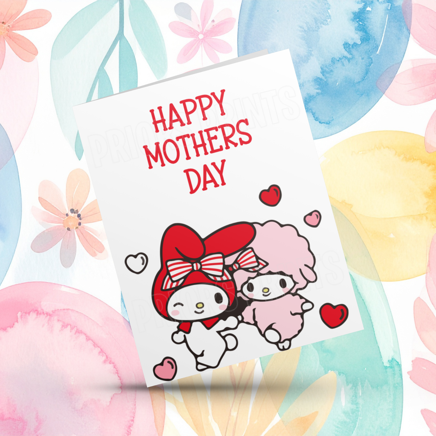 Hello Kitty & Friends Happy Mothers Day Card I Cinnamoroll I My Melody I Kuromi