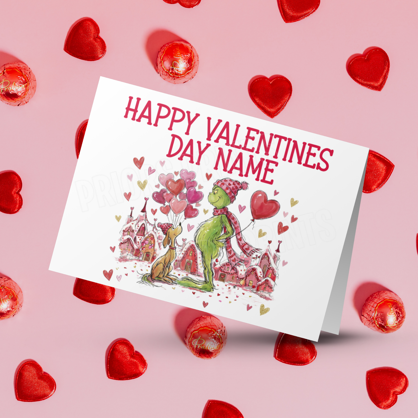 Personalised Grinch Valentines Day Card I The Grinch I Cindy Lou