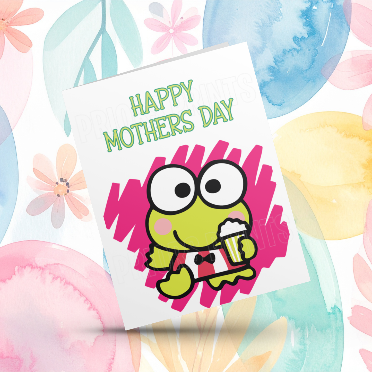 Hello Kitty & Friends Happy Mothers Day Card I Keroppi I Badtz Muro I Pochacco I Pompompurin I Cinnamoroll I My Melody I Kuromi
