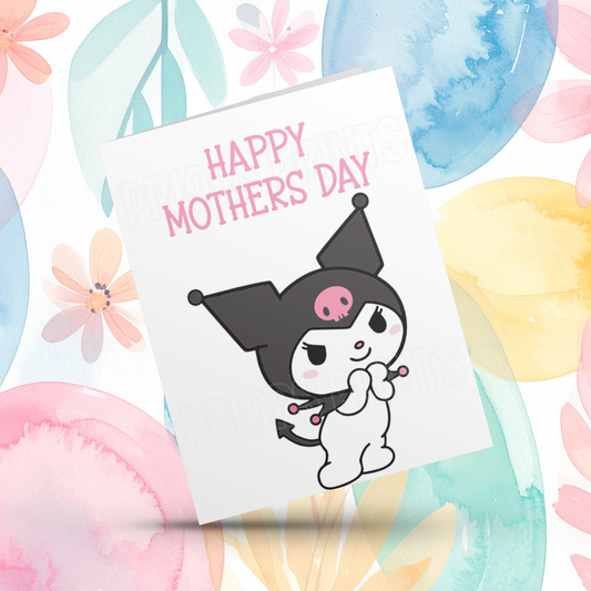 Hello Kitty & Friends Happy Mothers Day Card I Cinnamoroll I My Melody I Kuromi