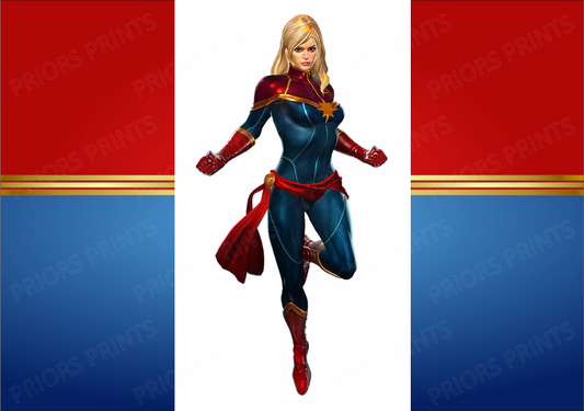 Wonder Woman Chocolate Bar Wrapper- Plain (No Text)