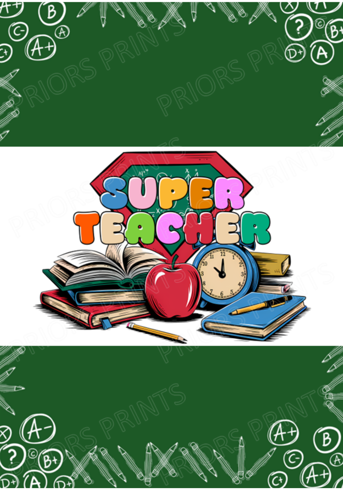 Teacher Chocolate Bar Wrappers Listing 2