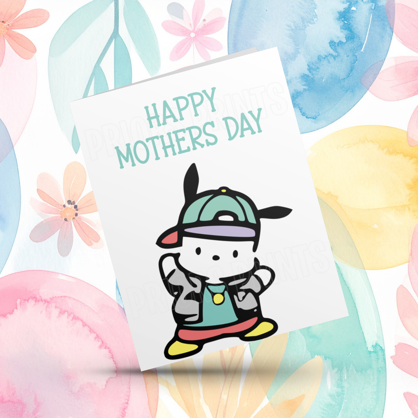 Hello Kitty & Friends Happy Mothers Day Card I Keroppi I Badtz Muro I Pochacco I Pompompurin I Cinnamoroll I My Melody I Kuromi