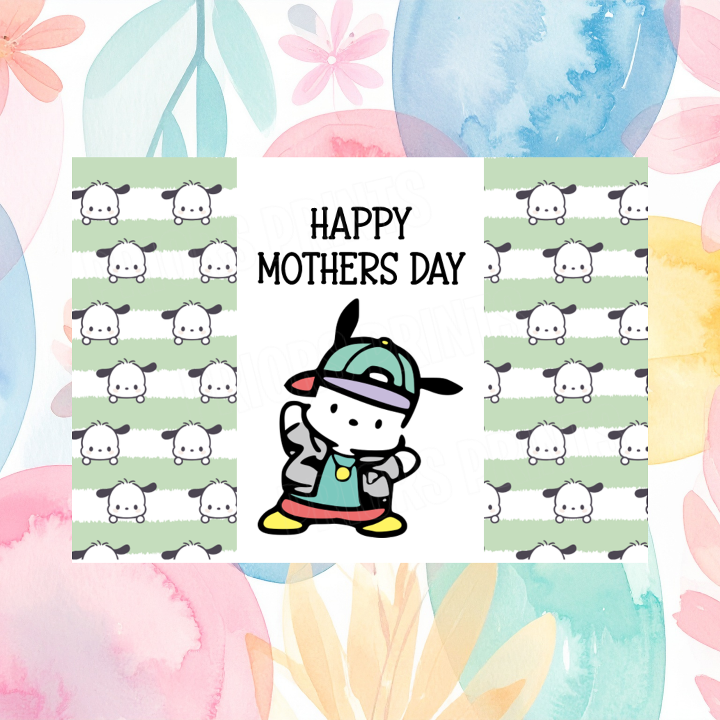 Hello Kitty & Friends Happy Mothers Day Chocolate Bar Wrapper I Sanrio I My Melody I Cinnamoroll I Kuromi I Keroppi I Badtz Muro I Pochacco I Pompompurin