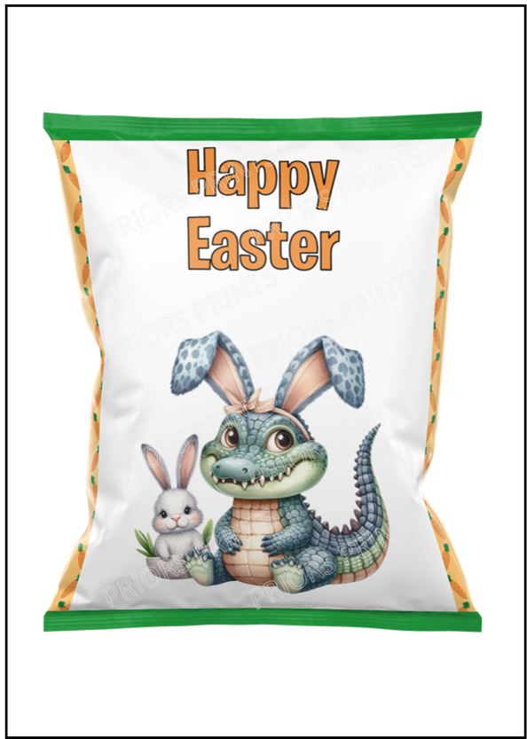 Easter Animals with Bunny Ears Treat Packets (Medium Sized)