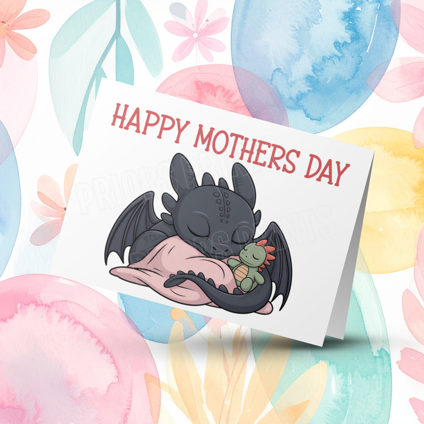 How To Train Your Dragon Mothers Day Card