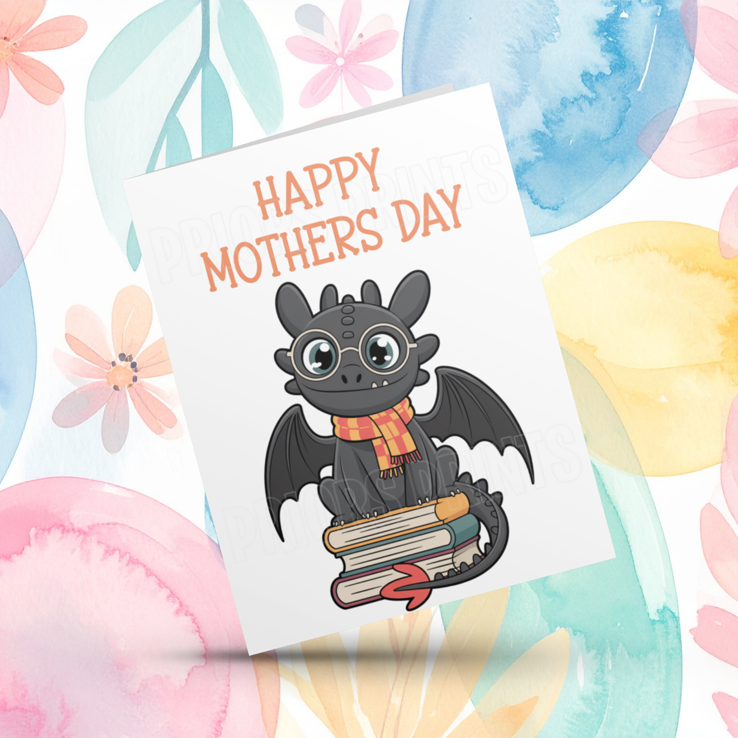 How To Train Your Dragon Mothers Day Card