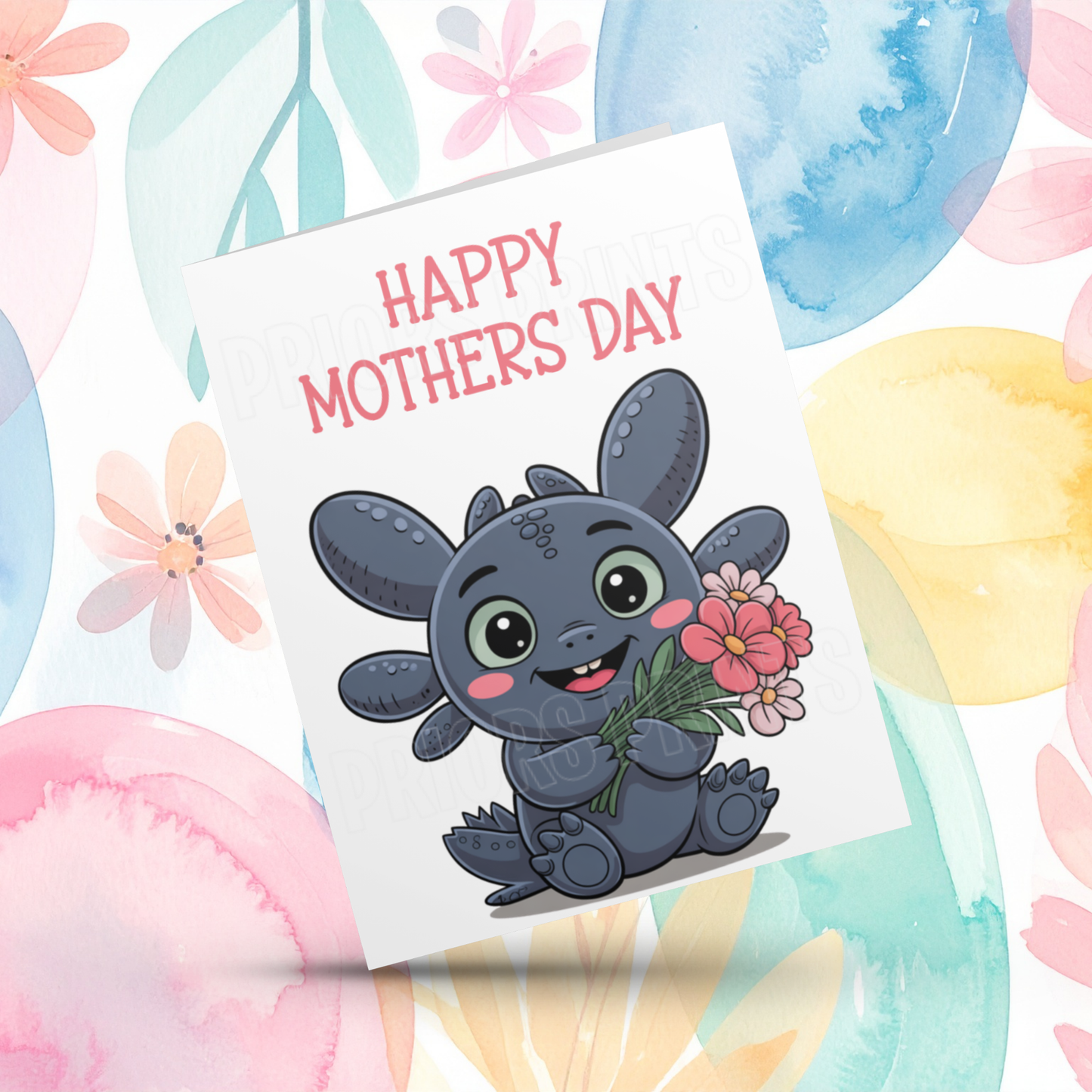How To Train Your Dragon Mothers Day Card