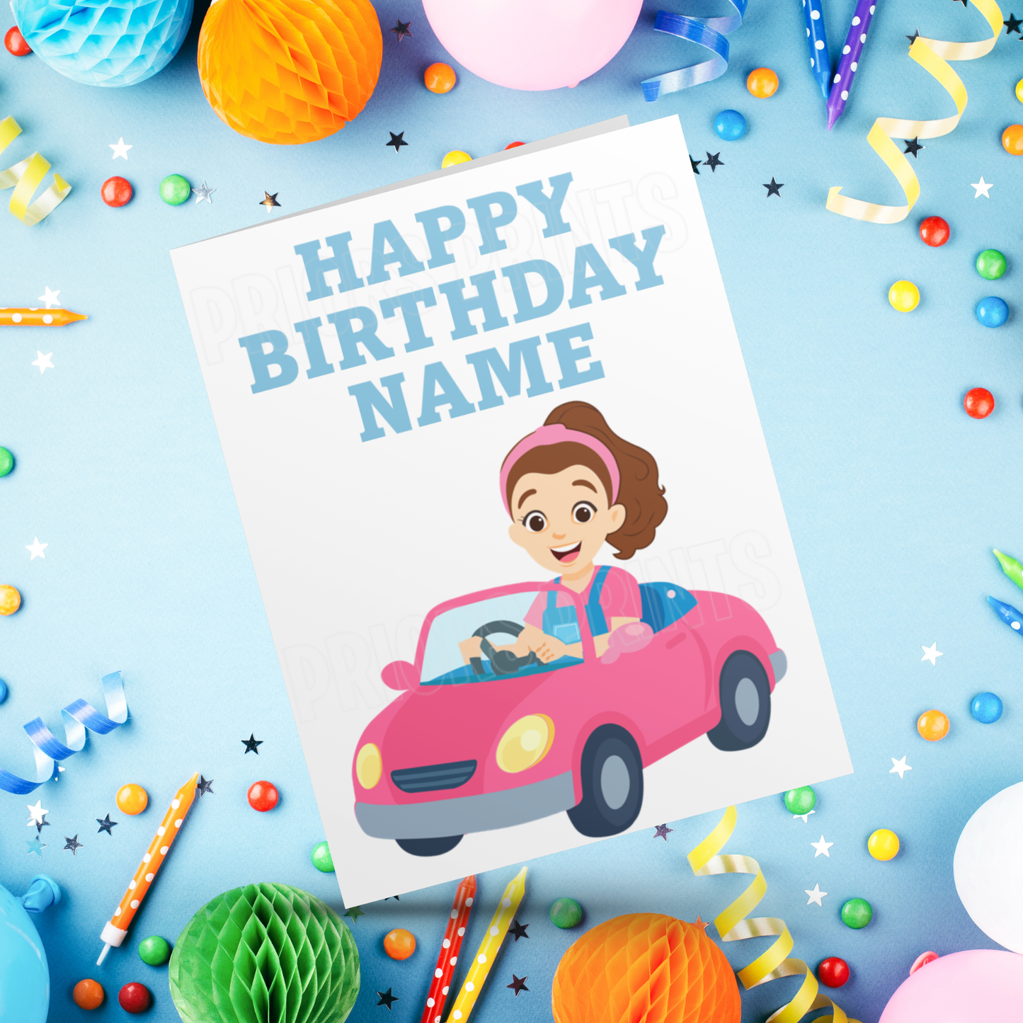 Ms Rachel Personalised Birthday Card I Miss Rachel I Mrs Rachel
