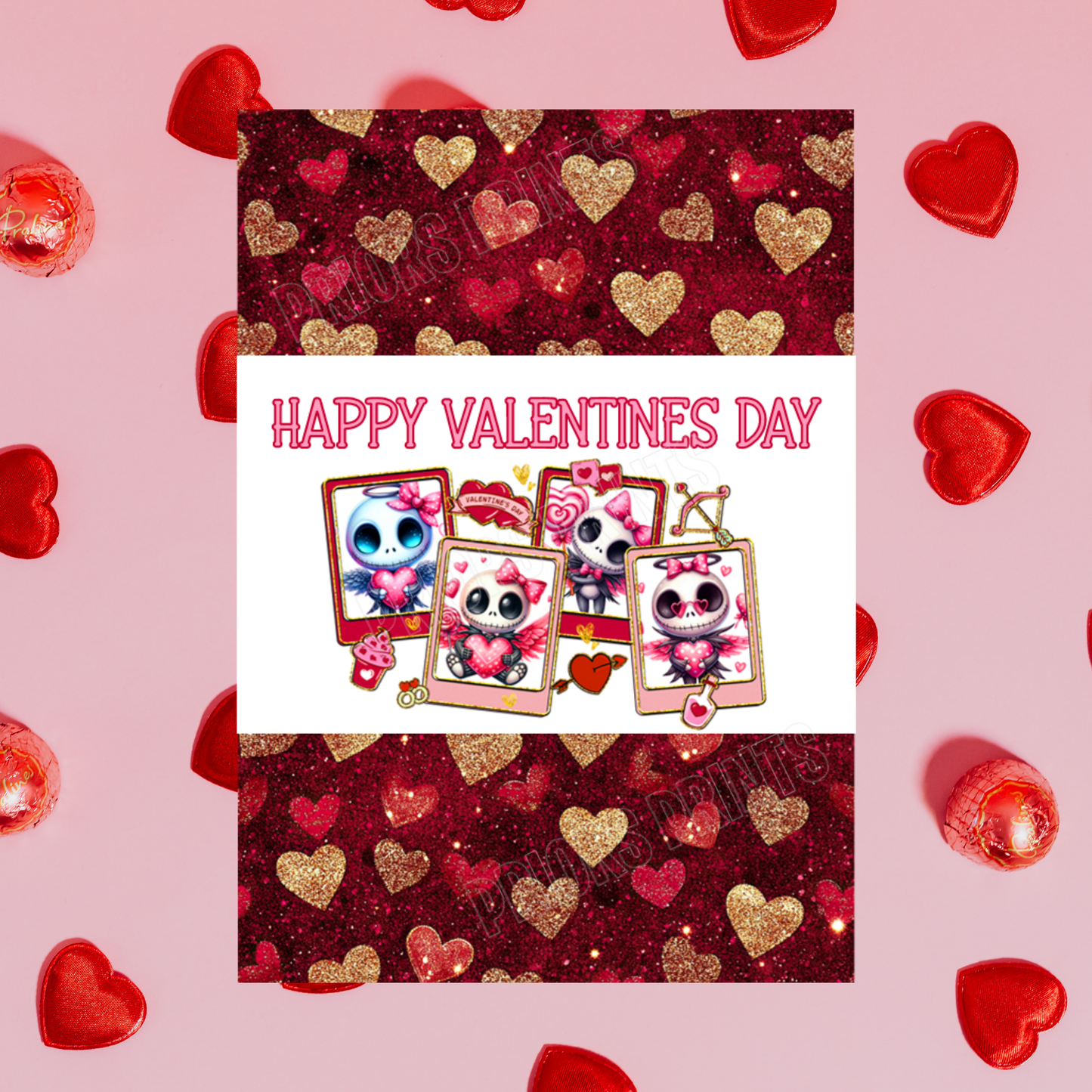 Cute Character Valentines Day Chocolate Bar Wrappers I Groot I Eeyore I Spiderman I Stitch I Sonic I Winnie The Pooh I Minnie Mouse
