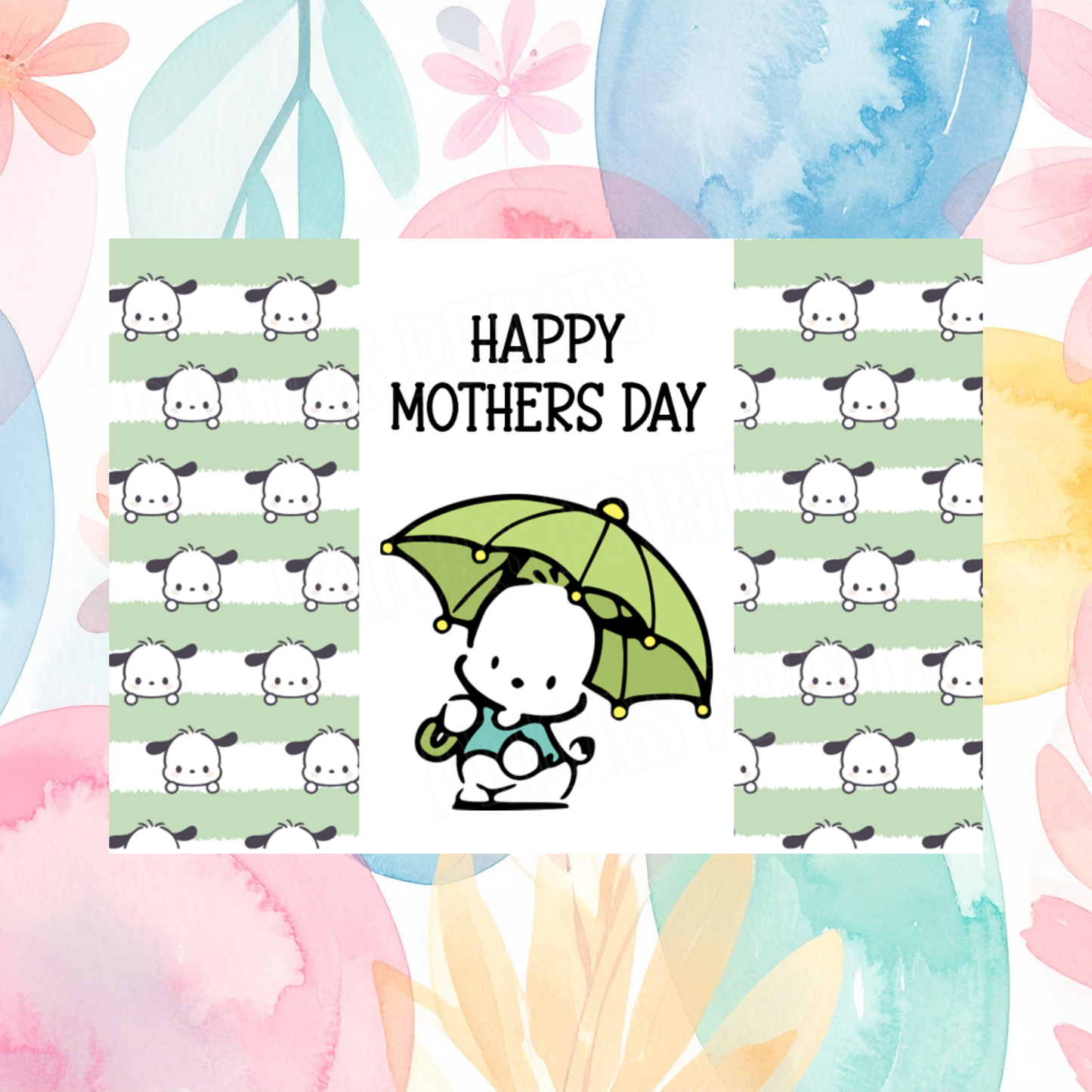 Hello Kitty & Friends Happy Mothers Day Chocolate Bar Wrapper I Sanrio I My Melody I Cinnamoroll I Kuromi I Keroppi I Badtz Muro I Pochacco I Pompompurin