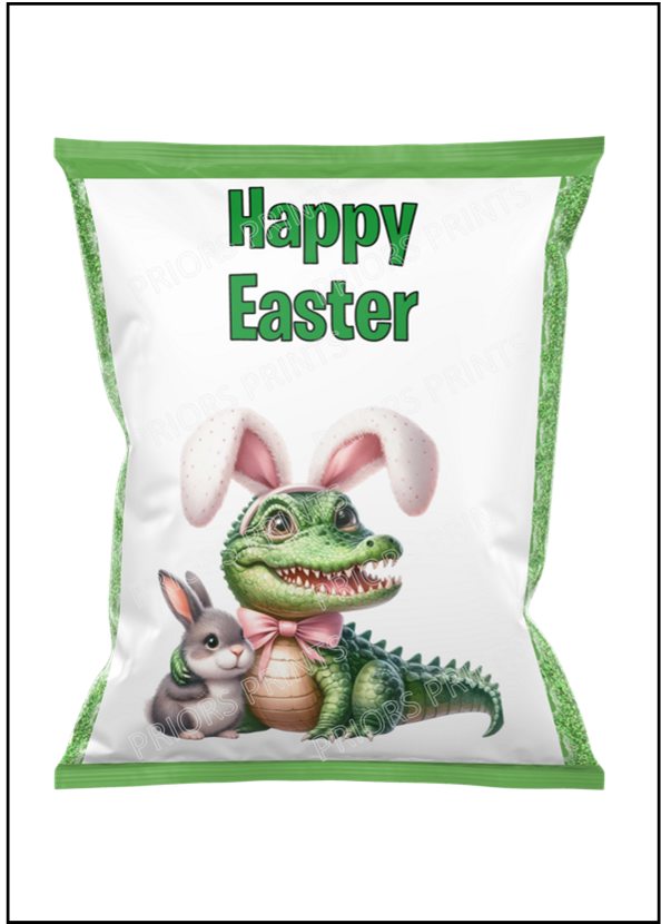 Easter Animals with Bunny Ears Treat Packets (Medium Sized)