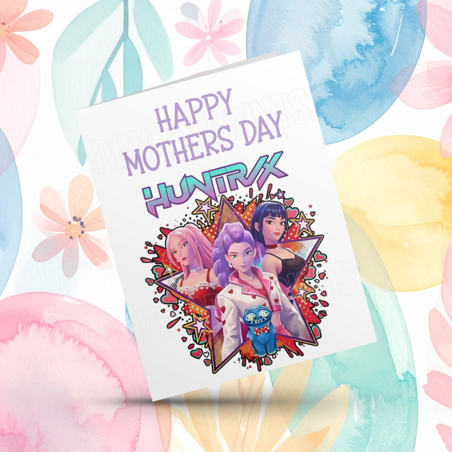 K Pop Demon Hunters Happy Mothers Day Card