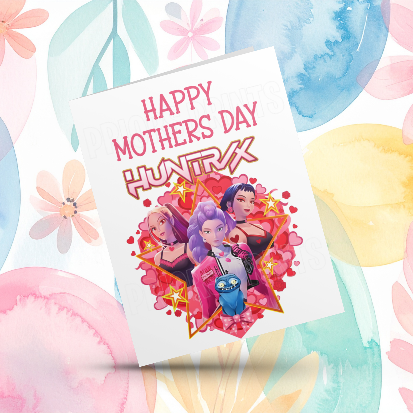 K Pop Demon Hunters Happy Mothers Day Card