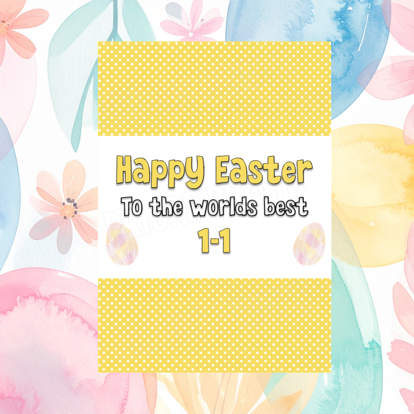 Worlds Best Teacher/ School  Nurse Easter Chocolate Bar Wrapper- For any School Roles