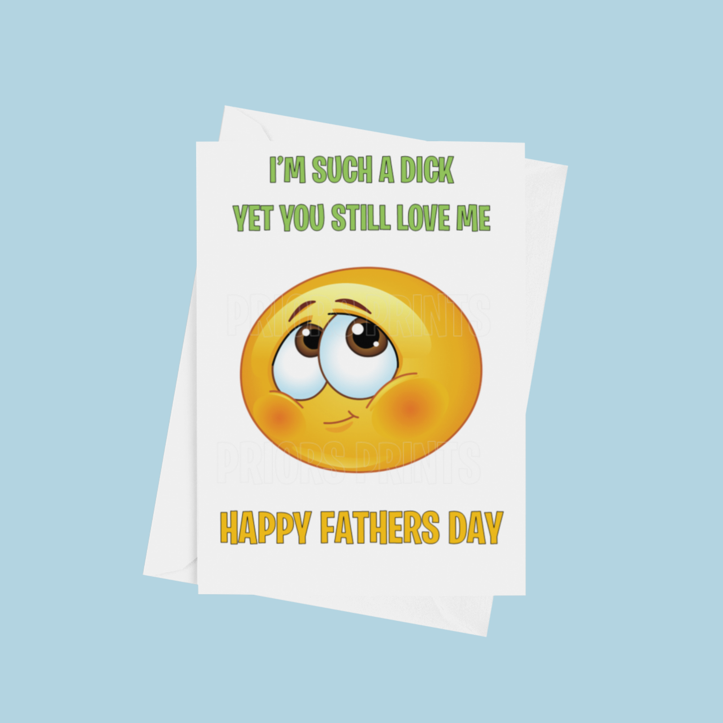 Funny Happy Fathers Day Card 1