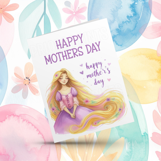 Mixed Character Happy Mothers Day Card