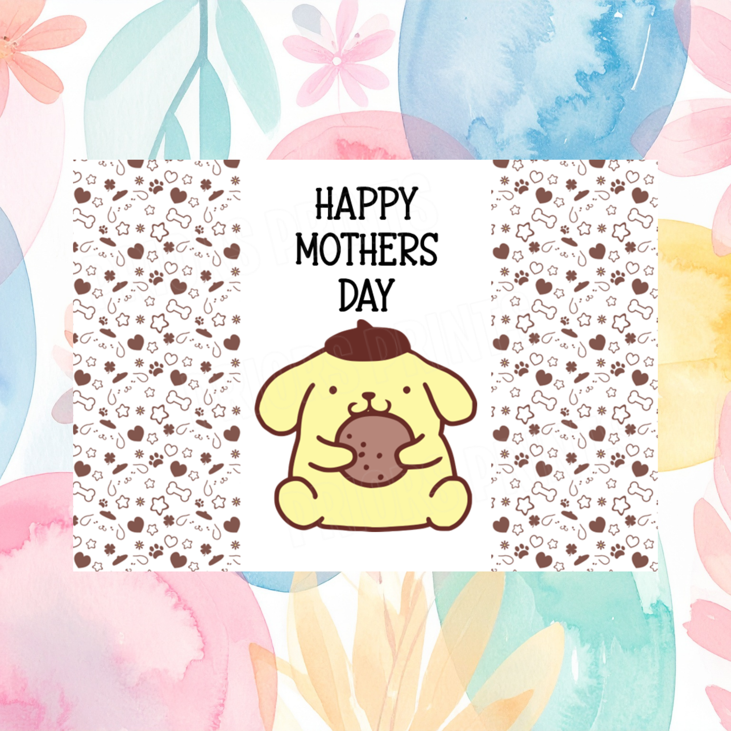 Hello Kitty & Friends Happy Mothers Day Chocolate Bar Wrapper I Sanrio I My Melody I Cinnamoroll I Kuromi I Keroppi I Badtz Muro I Pochacco I Pompompurin