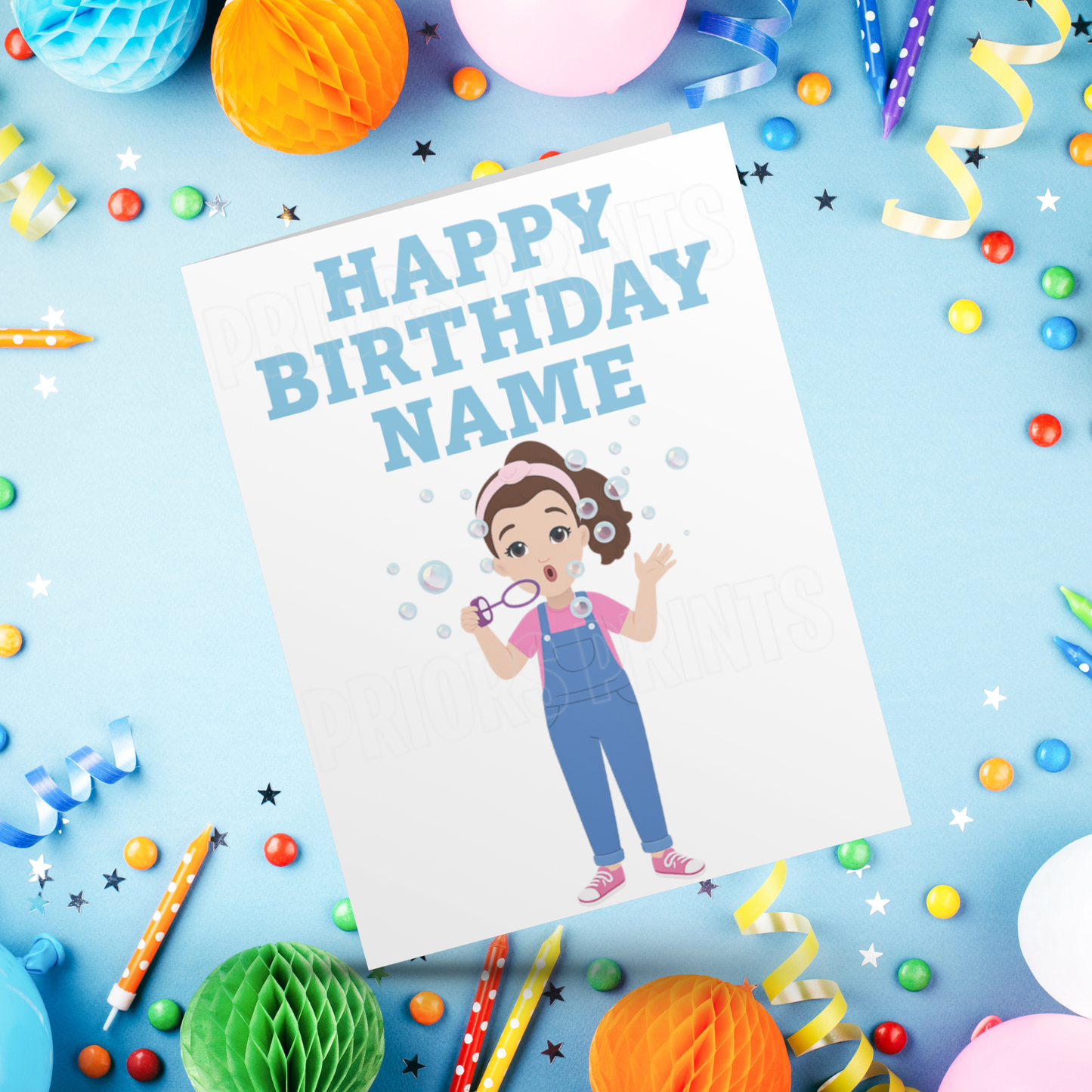 Ms Rachel Personalised Birthday Card I Miss Rachel I Mrs Rachel