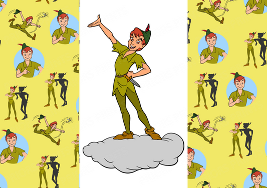 Peter Pan Chocolate Bar Wrapper- Plain (No Text)