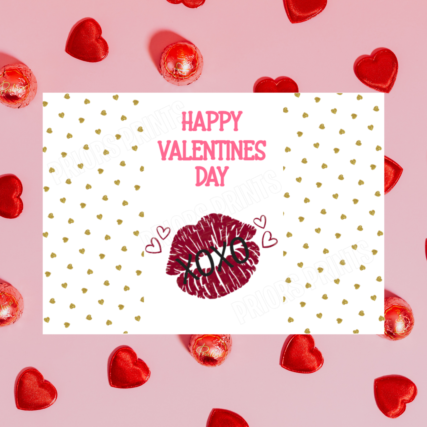 Cute Love Valentines Day Chocolate Bar Wrappers