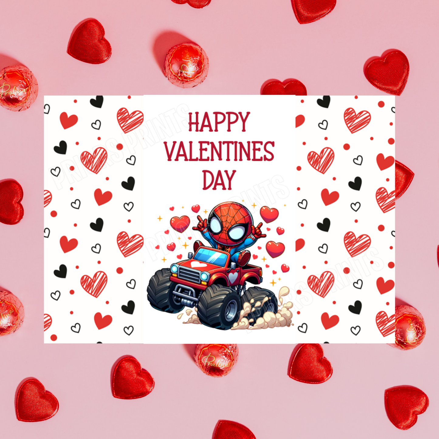 Cute Superhero Valentines Day Chocolate Bar Wrappers I Spiderman I Superman I Batman I Iron Man I Captain America I Dr Strange I Thor