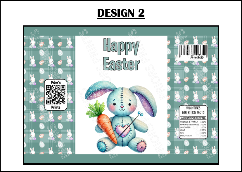 Easter Voodoo Dolls Treat Packets (Medium Sized)