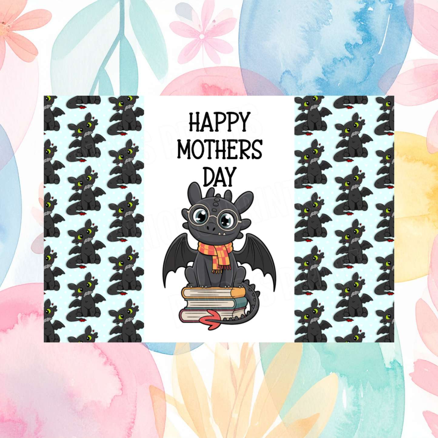 How To Train Your Dragon Happy Mothers Day Chocolate Bar Wrapper