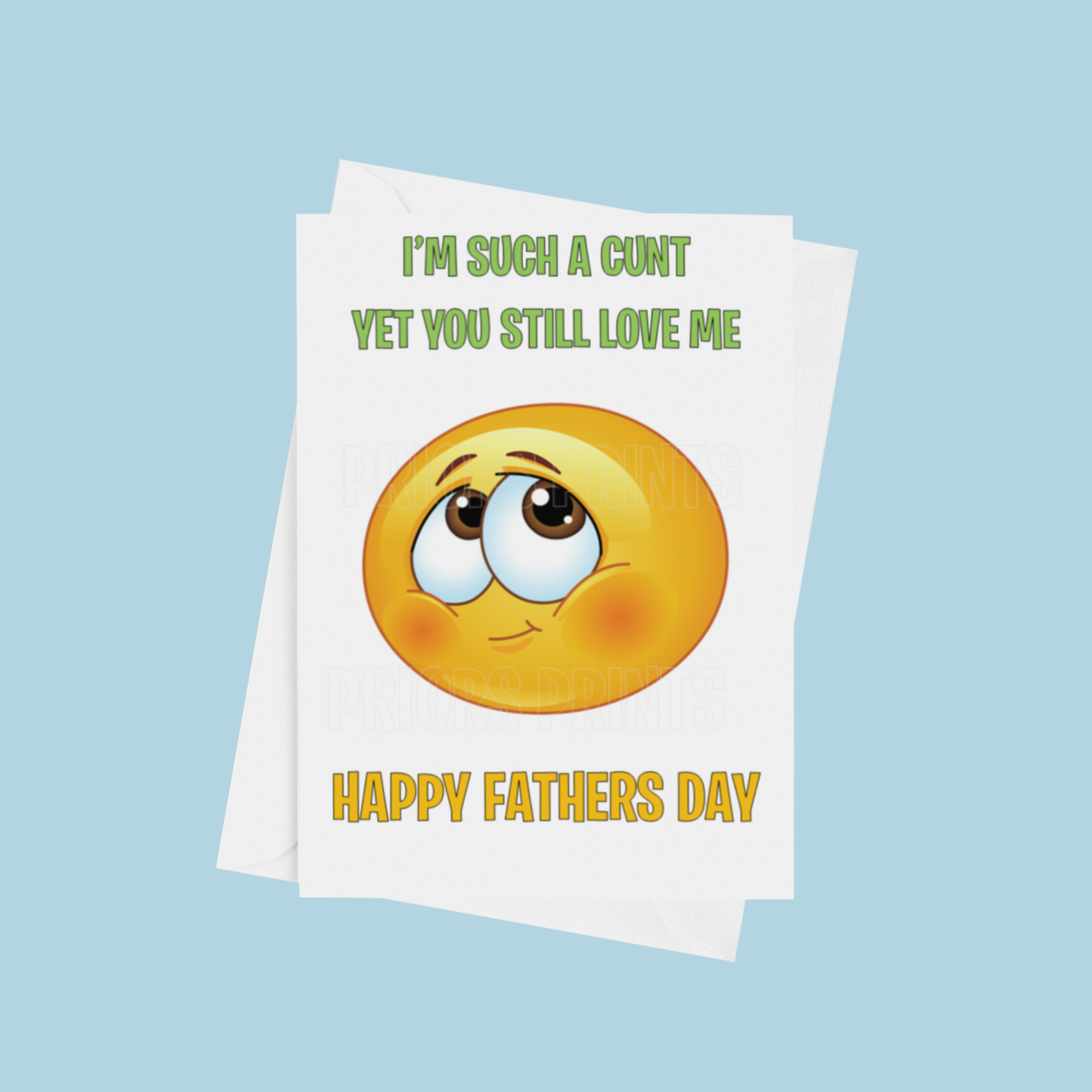 Funny Happy Fathers Day Card 1
