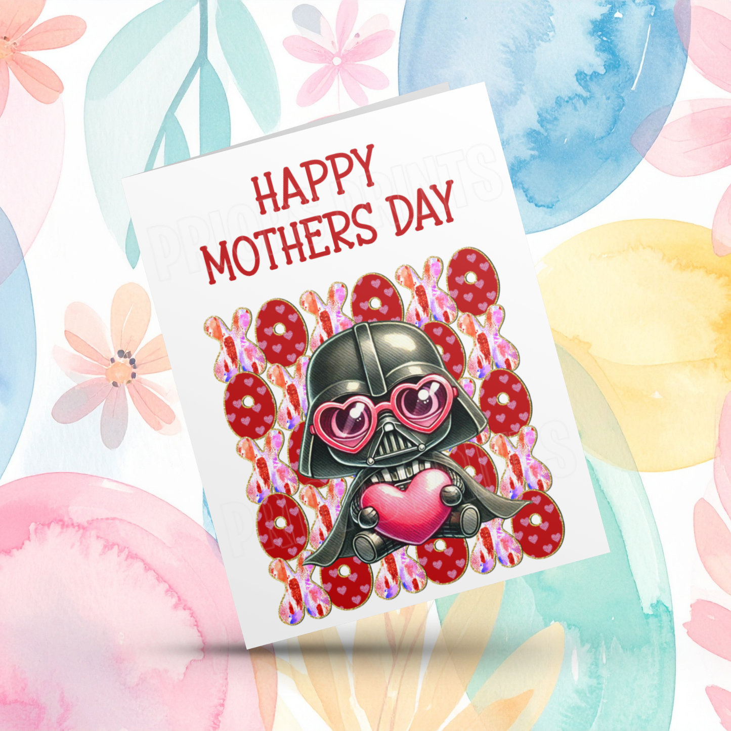 XOXO Mixed Character Happy Mothers Day Card 2