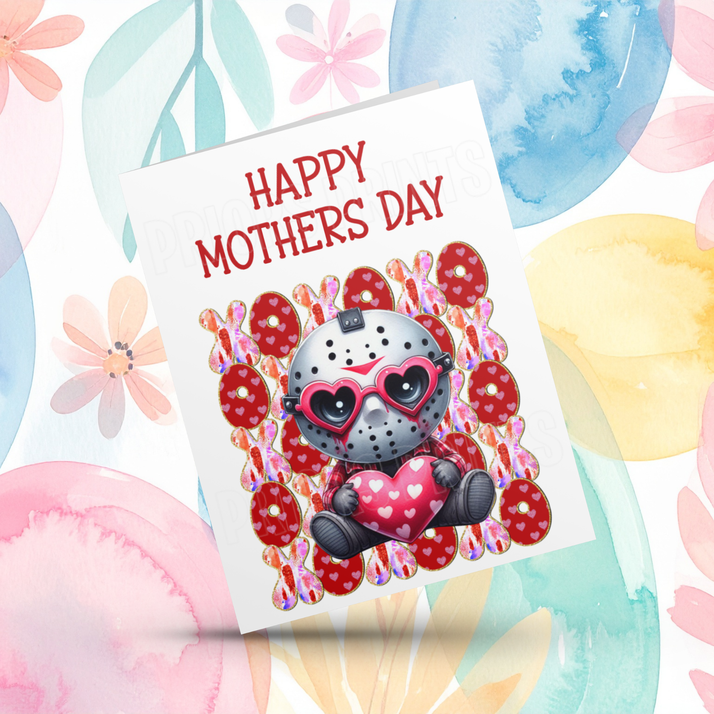 XOXO Mixed Character Happy Mothers Day Card 2