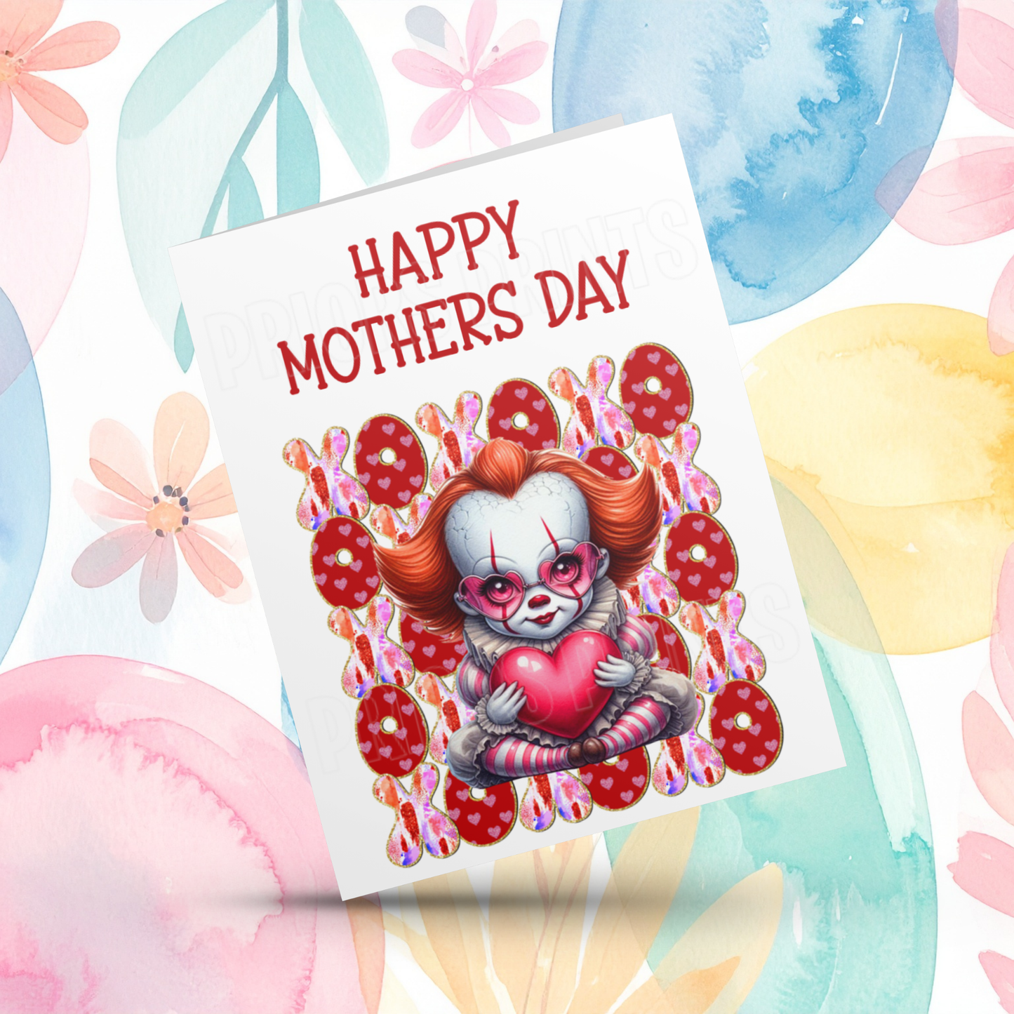XOXO Mixed Character Happy Mothers Day Card 2