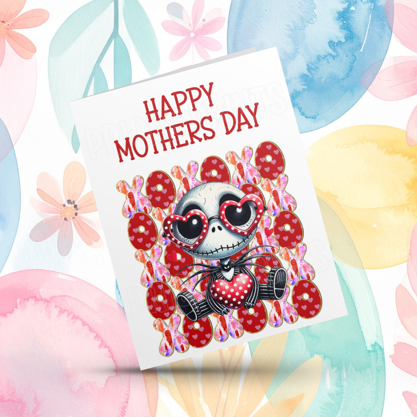 XOXO Mixed Character Happy Mothers Day Card 2