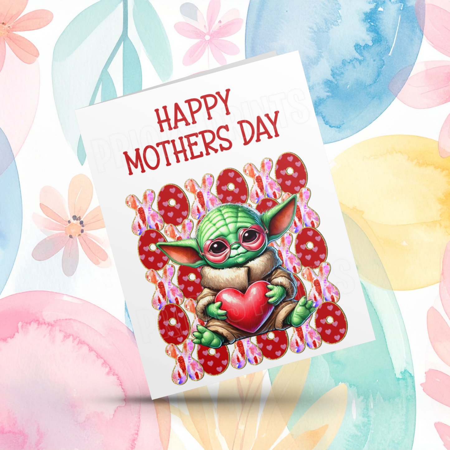 XOXO Mixed Character Happy Mothers Day Card 2