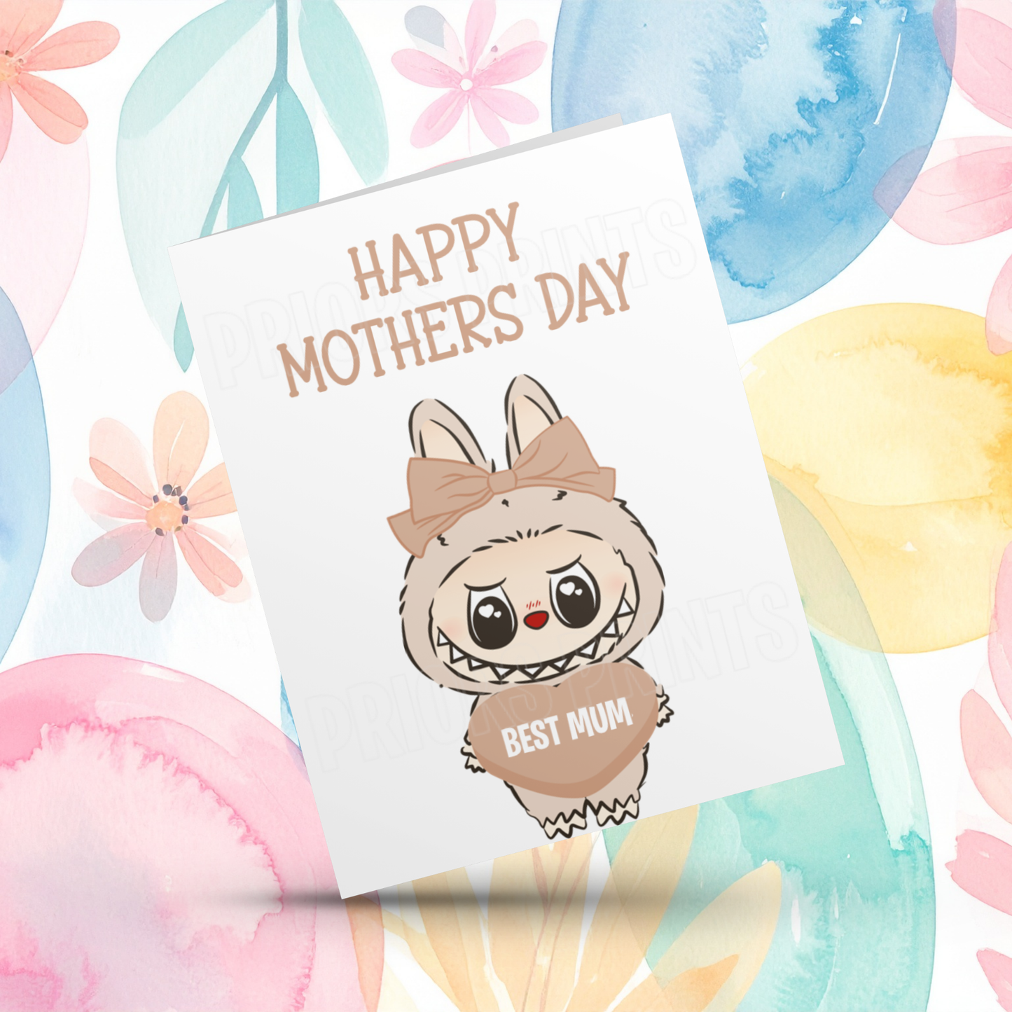 Labubu Happy Mothers Day Card