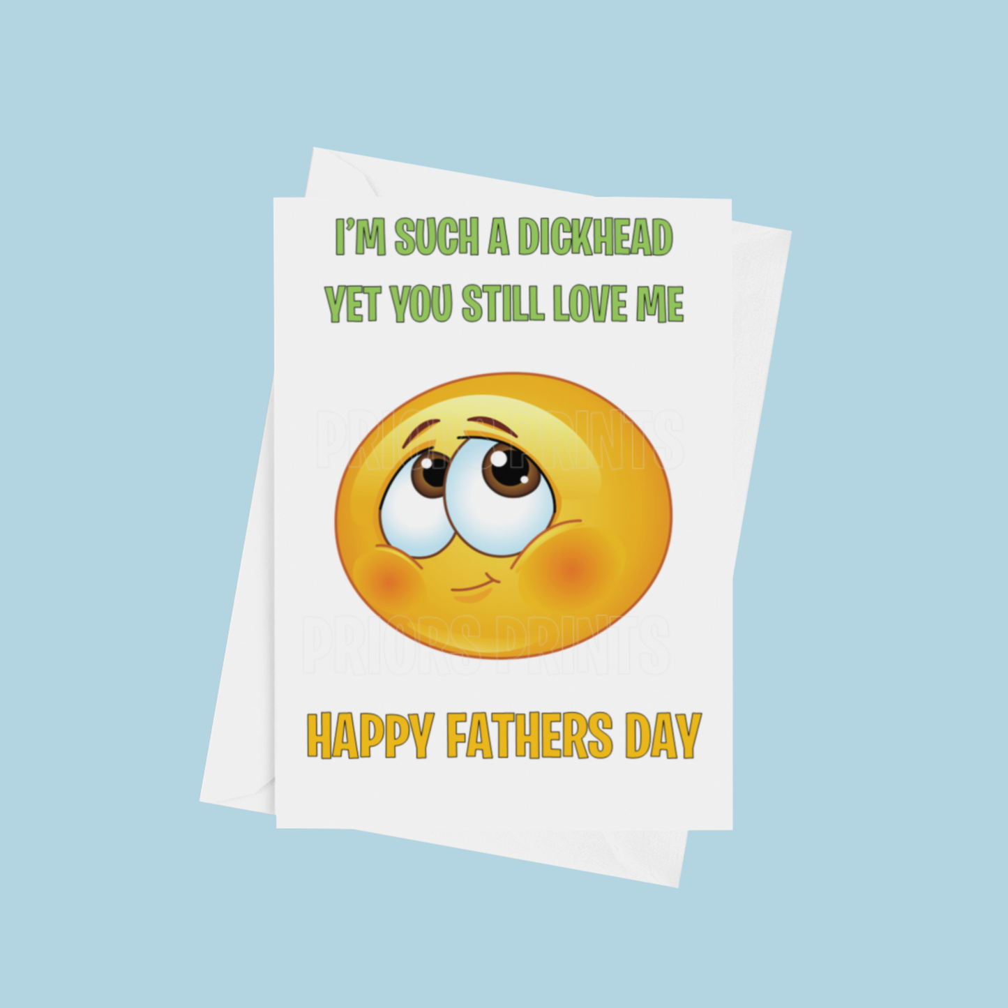 Funny Happy Fathers Day Card 1