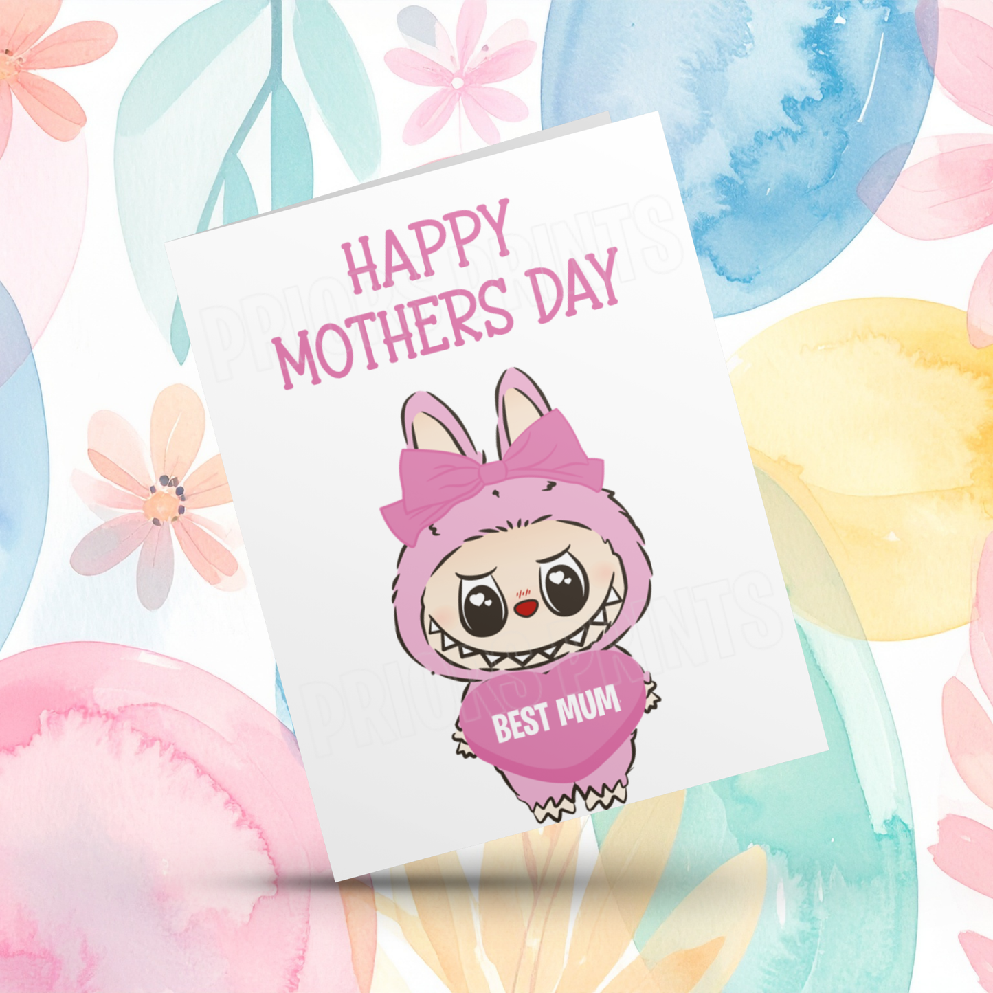 Labubu Happy Mothers Day Card
