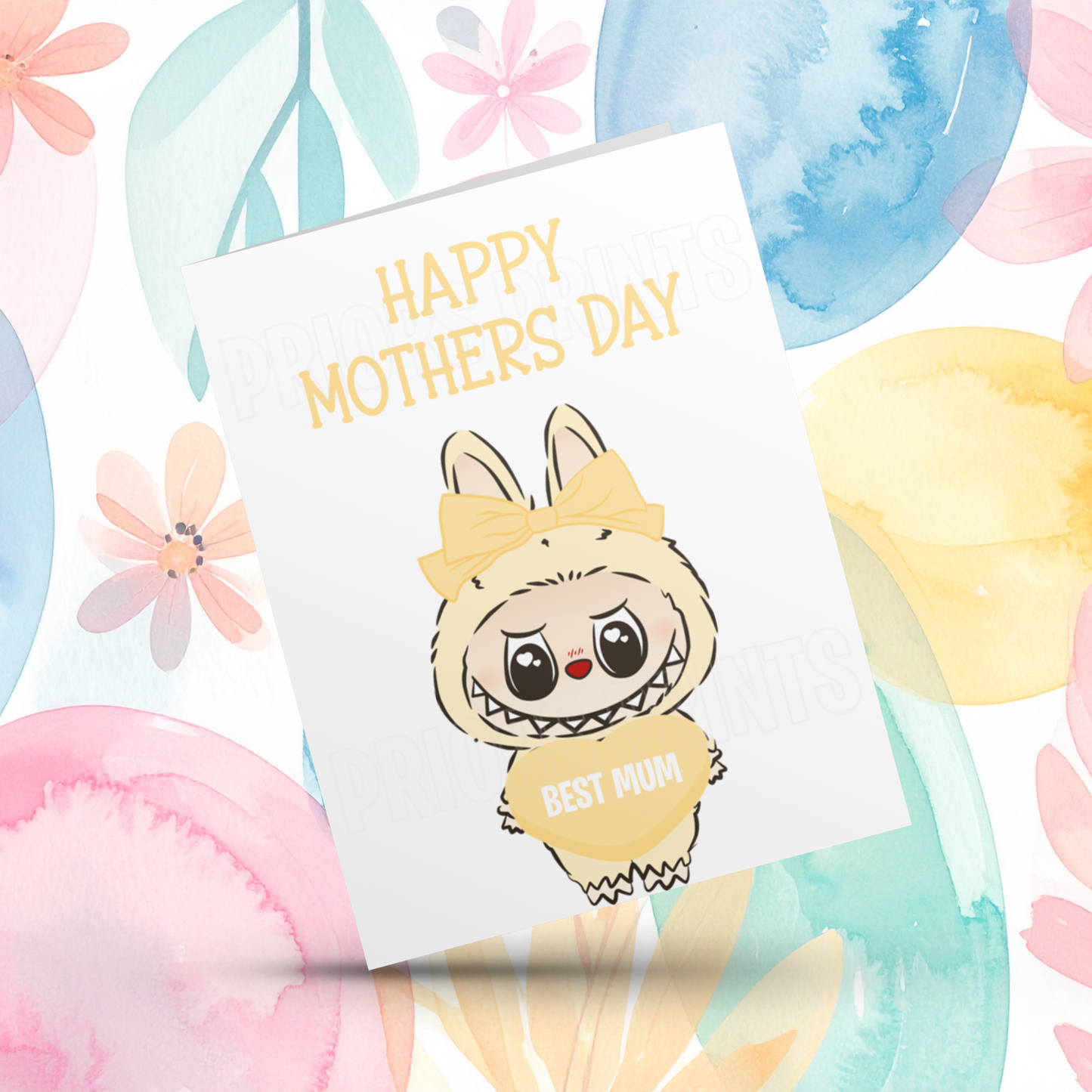 Labubu Happy Mothers Day Card